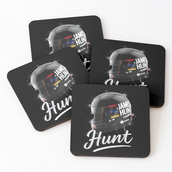 Item preview, James Hunt 1976 Helmet Watercolor Splash designed and sold by Studio F1Grid.