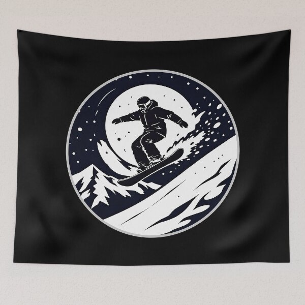 Item preview, Snowboarding Logo designed and sold by Finding Fortuity.