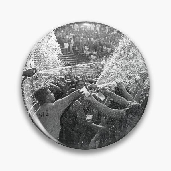 Item preview, Concert Fans Being Hosed Down - BW Photograph designed and sold by ConcertImages.