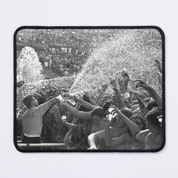 Item preview, Concert Fans Being Hosed Down - BW Photograph designed and sold by ConcertImages.