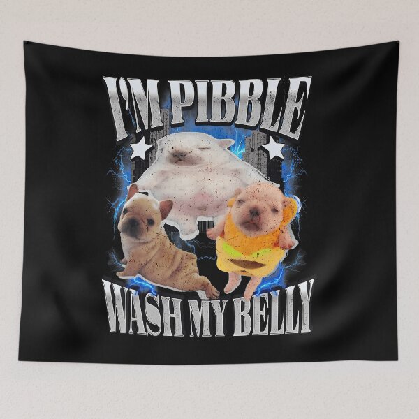Item preview, Pibble Humor Meme Animal Dog Funny Pitbull Cute designed and sold by Olincristie.