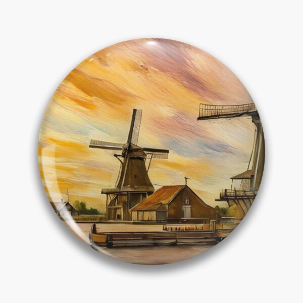 Item preview, Three Windmills designed and sold by tomorrowsart.