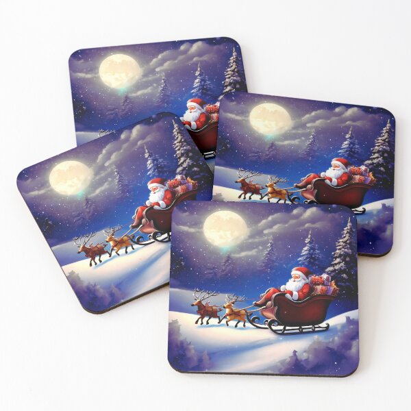 Item preview, Santa's Nighttime Journey. designed and sold by Zofia Sosnecka.