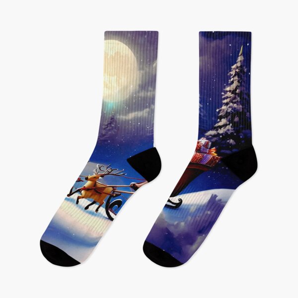 Item preview, Santa's Nighttime Journey. designed and sold by Zofia Sosnecka.