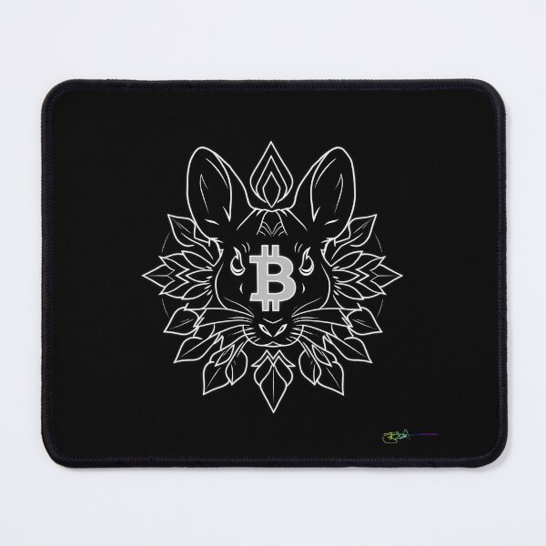 Item preview, Crypto Rabbit Mandala Art – Futuristic Crypto Commander Artwork designed and sold by Benito Del Ray.