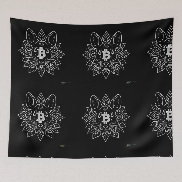 Item preview, Crypto Rabbit Mandala Art – Futuristic Crypto Commander Artwork designed and sold by Benito Del Ray.