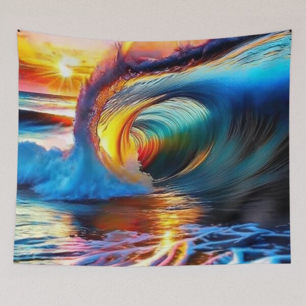 Item preview, Lost in the Tide - Ocean Waves designed and sold by RockitBaby.