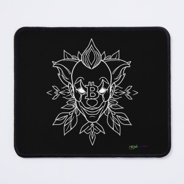Item preview, Cyber Lotus Bitcoin Geometry – Futuristic Crypto Commander Artwork designed and sold by Benito Del Ray.