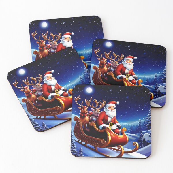 Item preview, Santa's Nighttime Journey. designed and sold by Zofia Sosnecka.