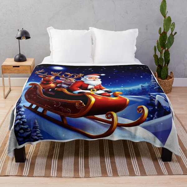 Item preview, Santa's Nighttime Journey. designed and sold by Zofia Sosnecka.