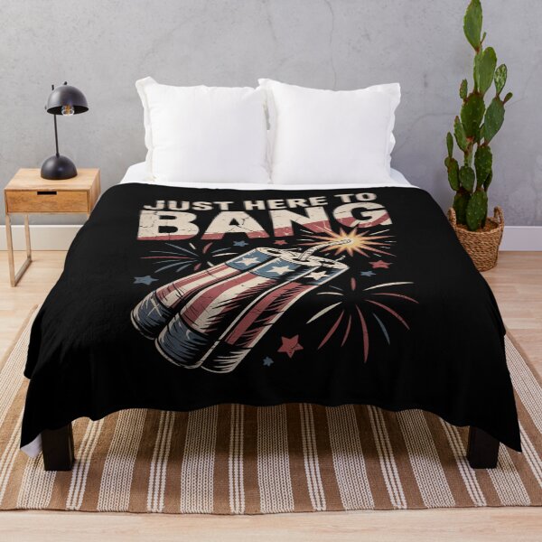 Item preview, Fourth of July 4th of July I'm Just Here To Bang designed and sold by KonstanKoraner.
