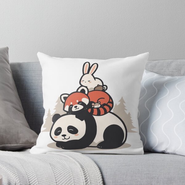 Item preview, Cozy Stack of Sleeping Forest Animals designed and sold by Yuan Wen.