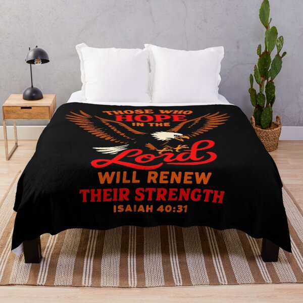 Item preview, Isaiah 40:31 Those Who Hope In The LORD Will Renew Their Strength designed and sold by plushism.