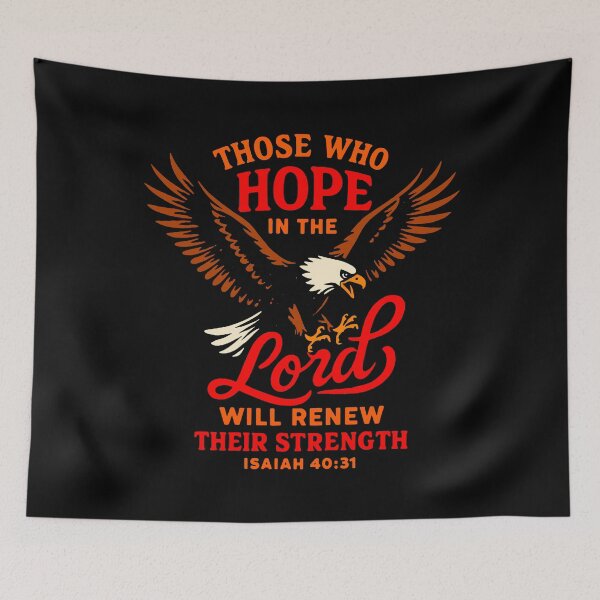Item preview, Isaiah 40:31 Those Who Hope In The LORD Will Renew Their Strength designed and sold by plushism.