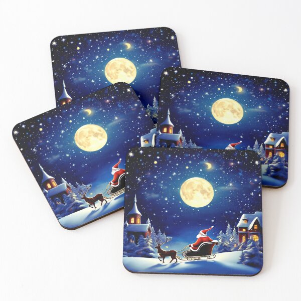 Item preview, Santa's Nighttime Journey. designed and sold by Zofia Sosnecka.