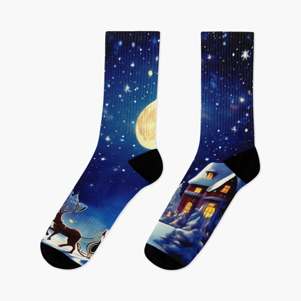 Item preview, Santa's Nighttime Journey. designed and sold by Zofia Sosnecka.