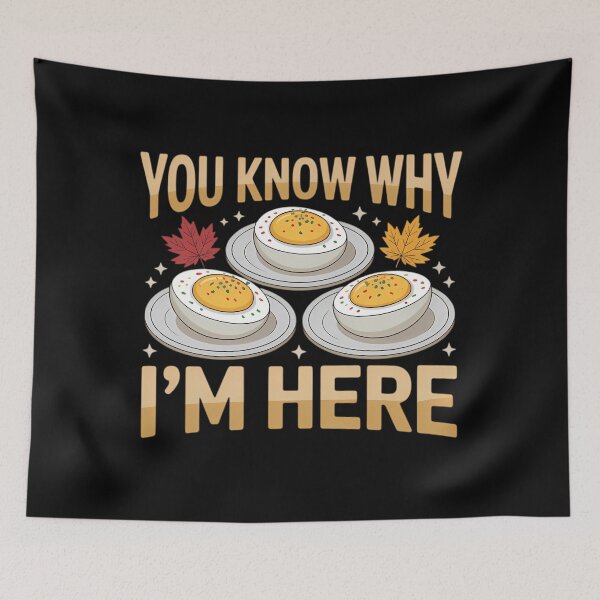 Item preview, Retro Funny Deviled Eggs You Know Why Im Here designed and sold by NTProductionArt.
