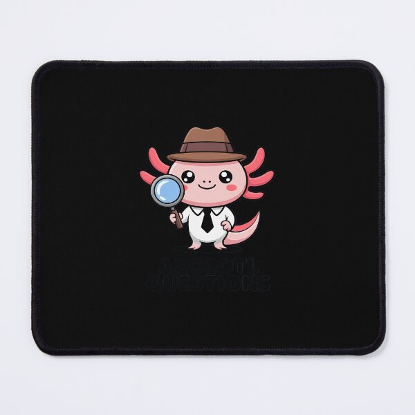 Item preview, I Axolotl Questions Cute And Axolotl Detective designed and sold by dainegilbert.