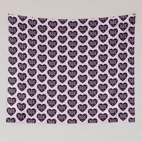 Item preview, Rock Chick Heart designed and sold by MoonMonkeyNbear.