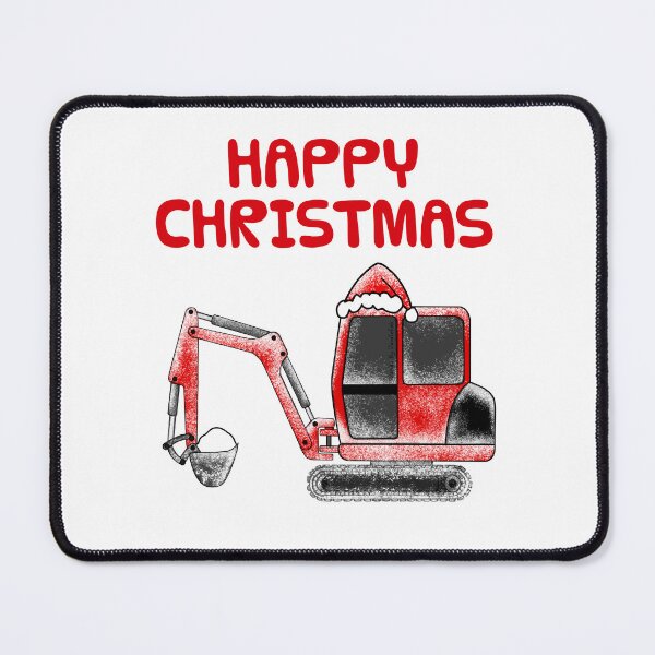 Item preview, Christmas Digger Xmas Construction Worker Funny designed and sold by doodlerob.