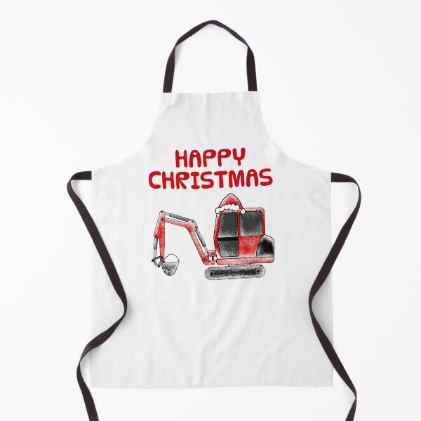Item preview, Christmas Digger Xmas Construction Worker Funny designed and sold by doodlerob.