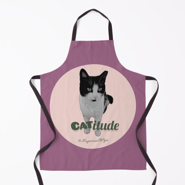 Item preview, CATitude – Vintage Pop Cat Design by MayonnaiseEtPiper designed and sold by MayoEtPiper.