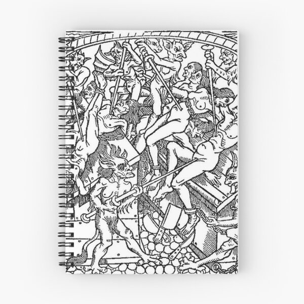 Item preview, Hellish etching designed and sold by Vintage Designs +.