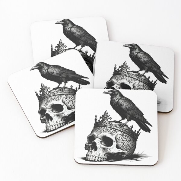 Item preview,  Raven and Ornate Skull designed and sold by optimusprime39.