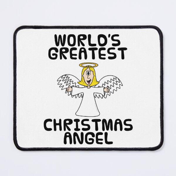 Item preview, World's Greatest Christmas Angel, Nativity Funny designed and sold by doodlerob.