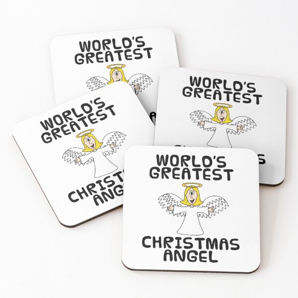 Item preview, World's Greatest Christmas Angel, Nativity Funny designed and sold by doodlerob.