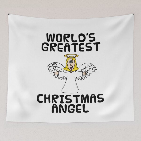 Item preview, World's Greatest Christmas Angel, Nativity Funny designed and sold by doodlerob.