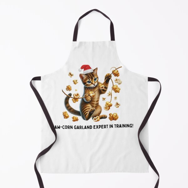 Item preview, Cat Christmas garland designed and sold by Purrs & Snuggles Designs.