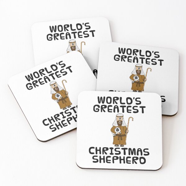 Item preview, World's Greatest Christmas Shepherd, Nativity Funny designed and sold by doodlerob.
