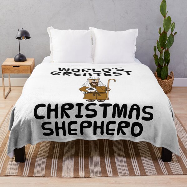 Item preview, World's Greatest Christmas Shepherd, Nativity Funny designed and sold by doodlerob.