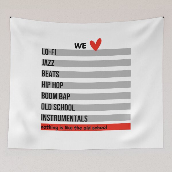 Item preview, We love hip hop, boom bap, instrumental music strips designed and sold by Salimgor Hangaround Music.