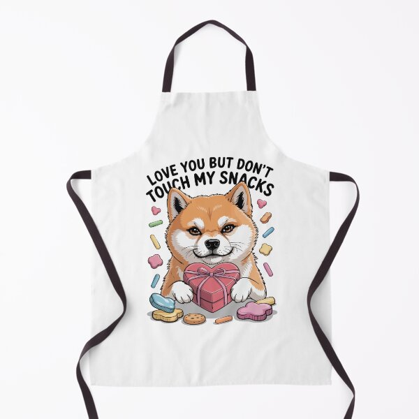 Item preview, Shiba Inu Love You But Don’t Touch My Snacks designed and sold by Tong4130.