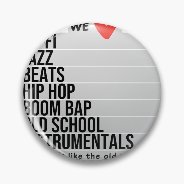 Item preview, We love hip hop, boom bap, instrumental music strips V2 designed and sold by Salimgor Hangaround Music.