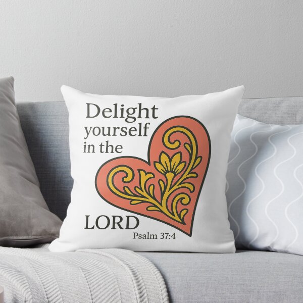 Item preview, Psalm 37:4 – Delight Thyself in the Lord | Christian Faith Design designed and sold by Livybugdesigns.
