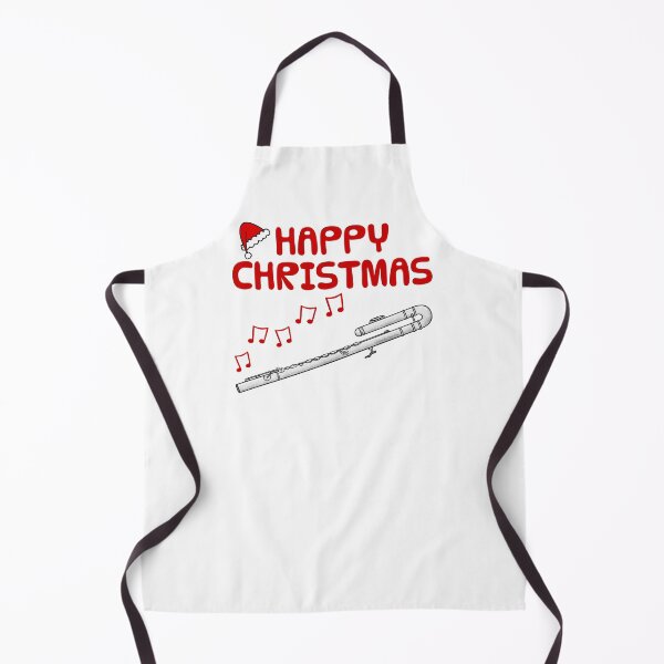 Item preview, Christmas Bass Flute Flutist Woodwind Musician Xmas designed and sold by doodlerob.