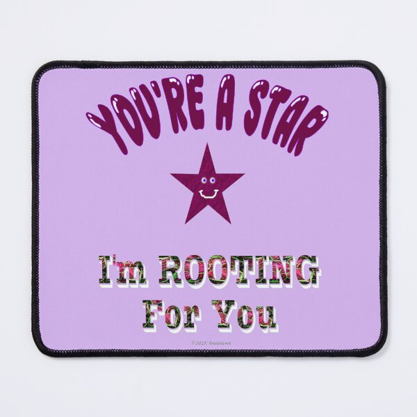 Item preview, You're A Star - I'm Rooting For You Encouragement designed and sold by kristalcurt.