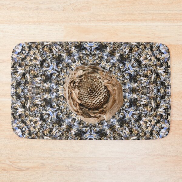 Item preview, Wasp's nest – Enveloped in kaleidoscopic honeycomb / Swiss Artwork Photography designed and sold by Raphael Wolf.