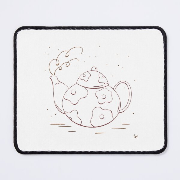 Item preview, Cozy teapot - lineart designed and sold by hogakosta.