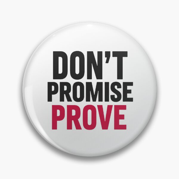 Item preview, Don’t Promise, Prove Typography | Motivational Minimalist Quote for T-shirt designed and sold by Nubrixa-Studio.