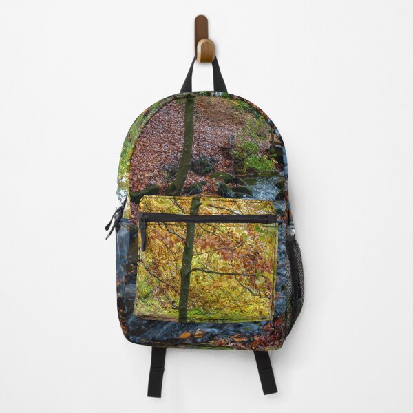 Item preview, Autumn woodland and cascading water at Wyming Brook  designed and sold by RobThorley.