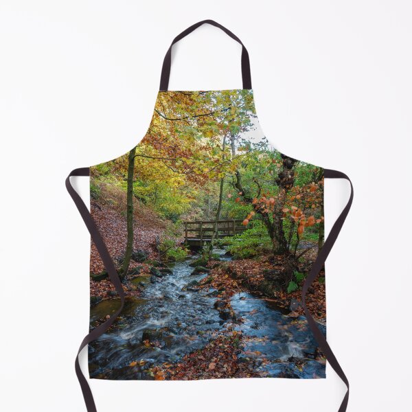 Item preview, Autumn woodland and cascading water at Wyming Brook  designed and sold by RobThorley.