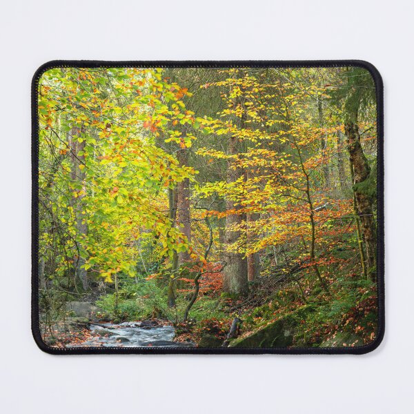 Item preview, Autumn woodland and cascading water at Wyming Brook  designed and sold by RobThorley.