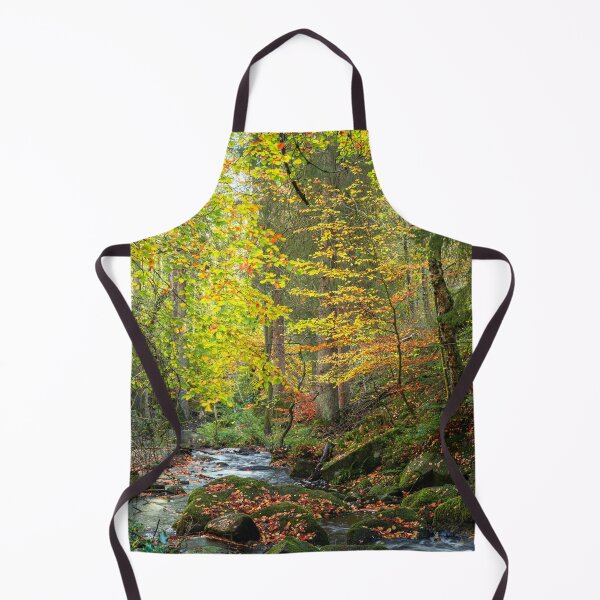 Item preview, Autumn woodland and cascading water at Wyming Brook  designed and sold by RobThorley.