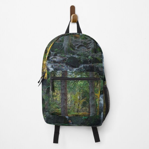 Item preview, Autumn woodland and cascading water at Wyming Brook  designed and sold by RobThorley.