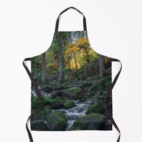 Item preview, Autumn woodland and cascading water at Wyming Brook  designed and sold by RobThorley.