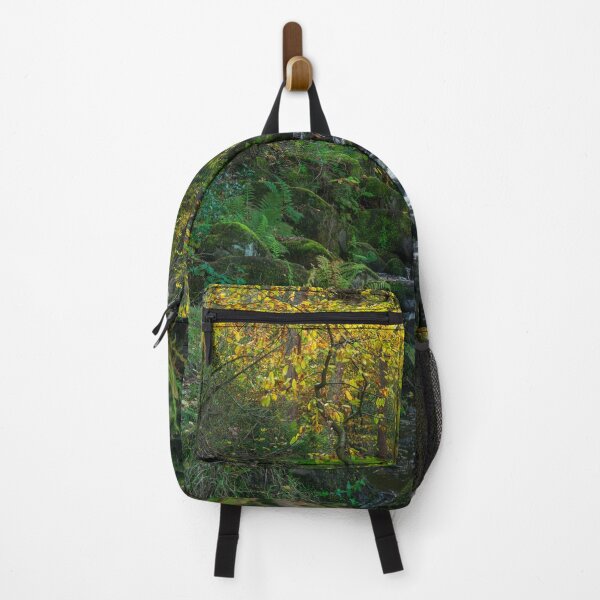 Item preview, Autumn woodland and cascading water at Wyming Brook  designed and sold by RobThorley.